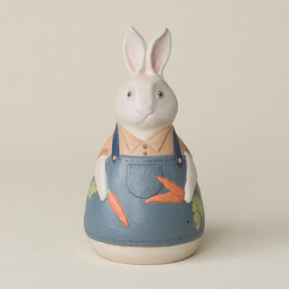 Hand-thrown and hand-glazed ceramic bunny by Rookwood Pottery