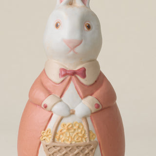 Close-up details of the one-of-a-kind bunny.