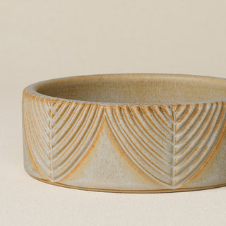 Hand-Thrown Pet Bowl No. 12