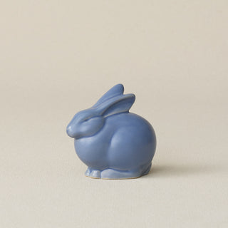 Periwinkle purple ceramic rabbit by Rookwood