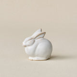 White ceramic rabbit by Rookwood