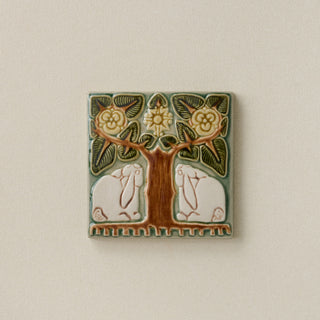 Grove Bunny Tile, Palm