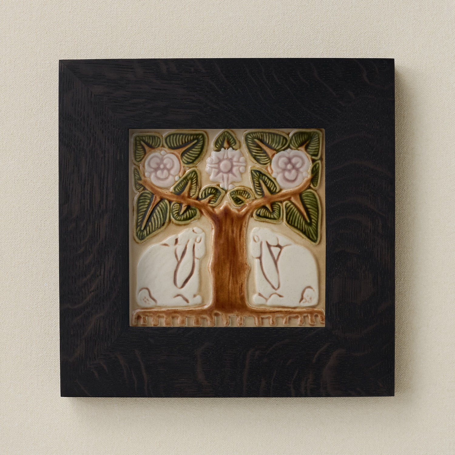 Grove Bunny Tile, Wisteria – Rookwood Pottery
