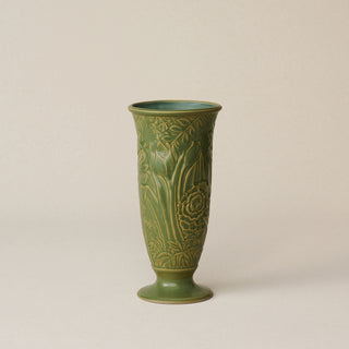 Floral Trumpet Vase, Bartlett