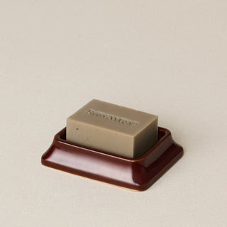 Eden Soap Dish, Burnt Umber