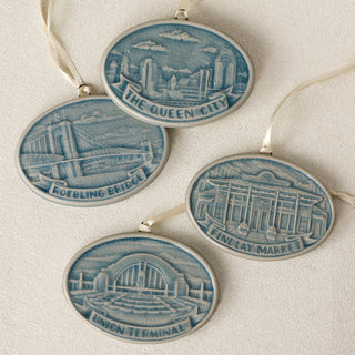 City Scene Ornament Collector's Set, Teton