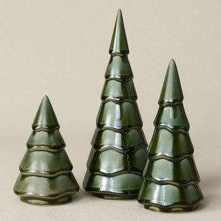 Holiday Tree Trio, Frosted Fir