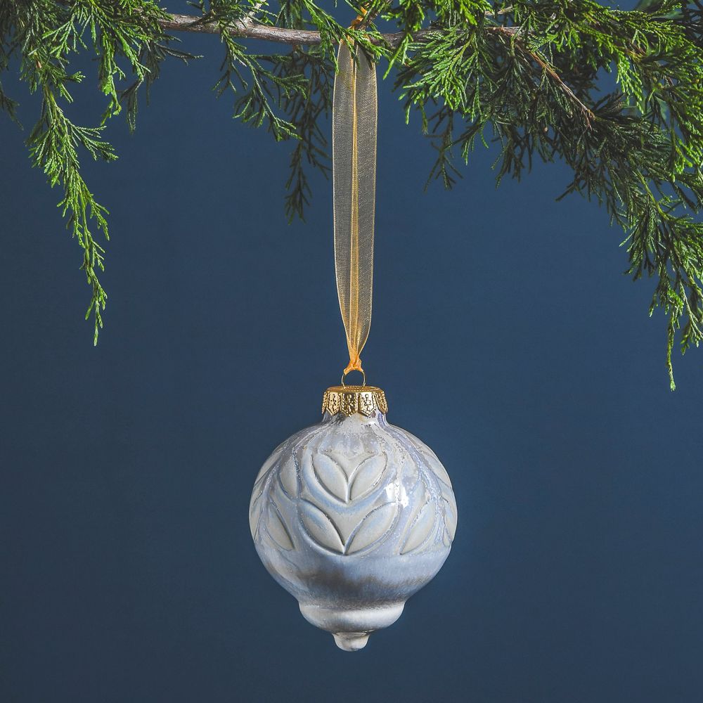 Hand Carved Ornament #011