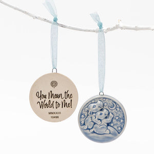 NEW! You Mean the World to Me, Hippo Ornament -Lullaby
