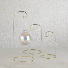 Load image into Gallery viewer, Brass Wire Ornament Stands: 6.25&quot; / Brass
