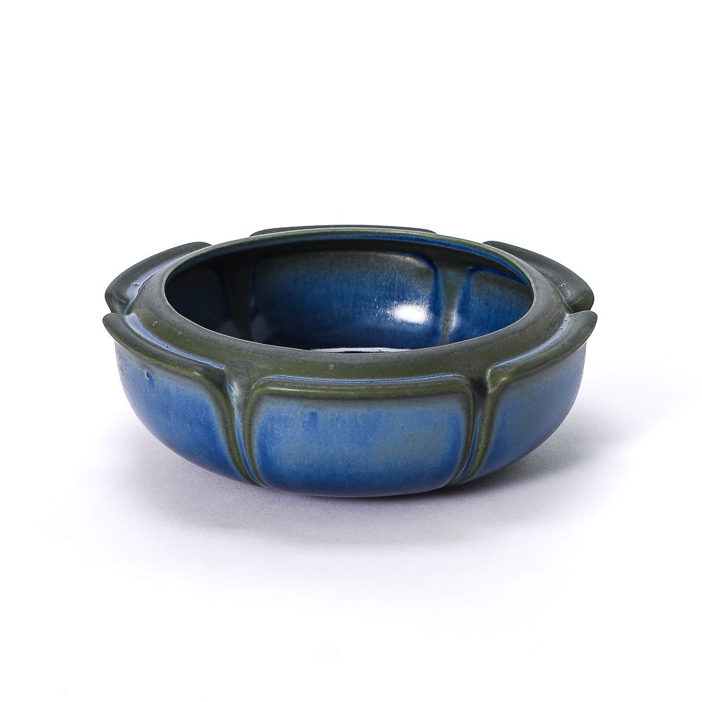 Large Flower Dish, Lapis