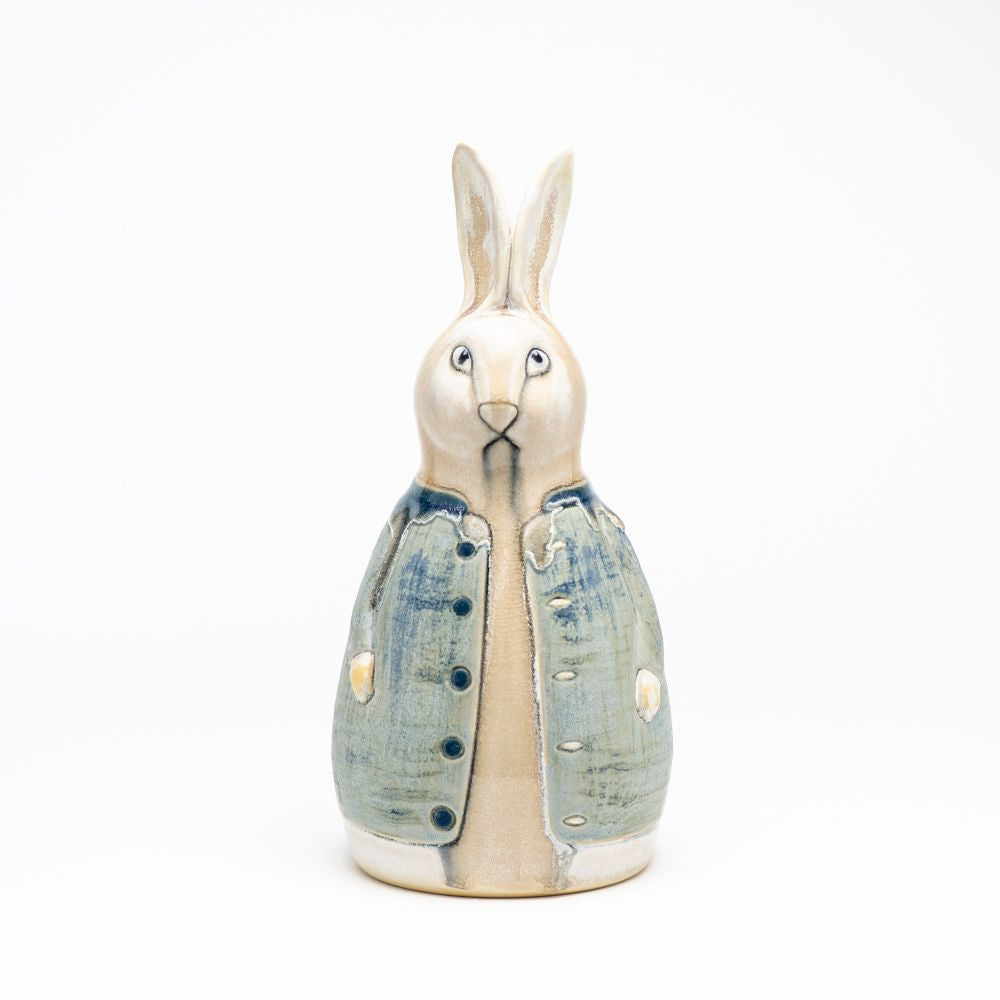 Hand-Thrown Bunny, No. 014