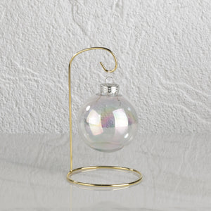 Brass Wire Ornament Stands: 6.25" / Brass