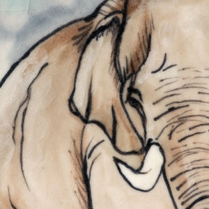 Hand Illustrated Animal Kingdom Tile #67