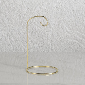 Brass Wire Ornament Stands: 6.25" / Brass