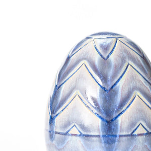 Hand Carved Medium Egg #029