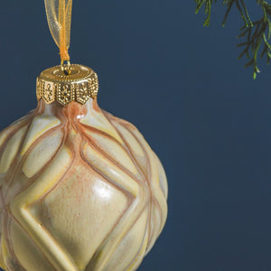 Hand Carved Ornament #066