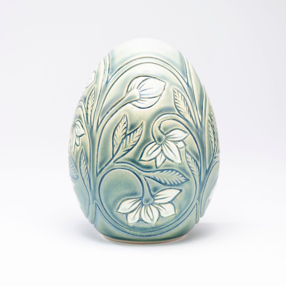 Hand-Carved Egg No. 003, Large