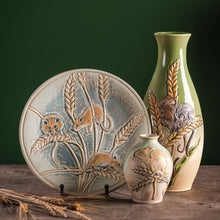 Load image into Gallery viewer, Historian&#39;s Choice! ⭐ | Hand Thrown Animal Kingdom Vase #01
