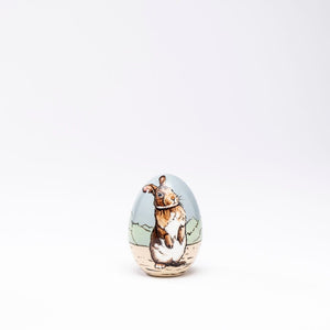 Hand-Painted Egg No. 117, Small