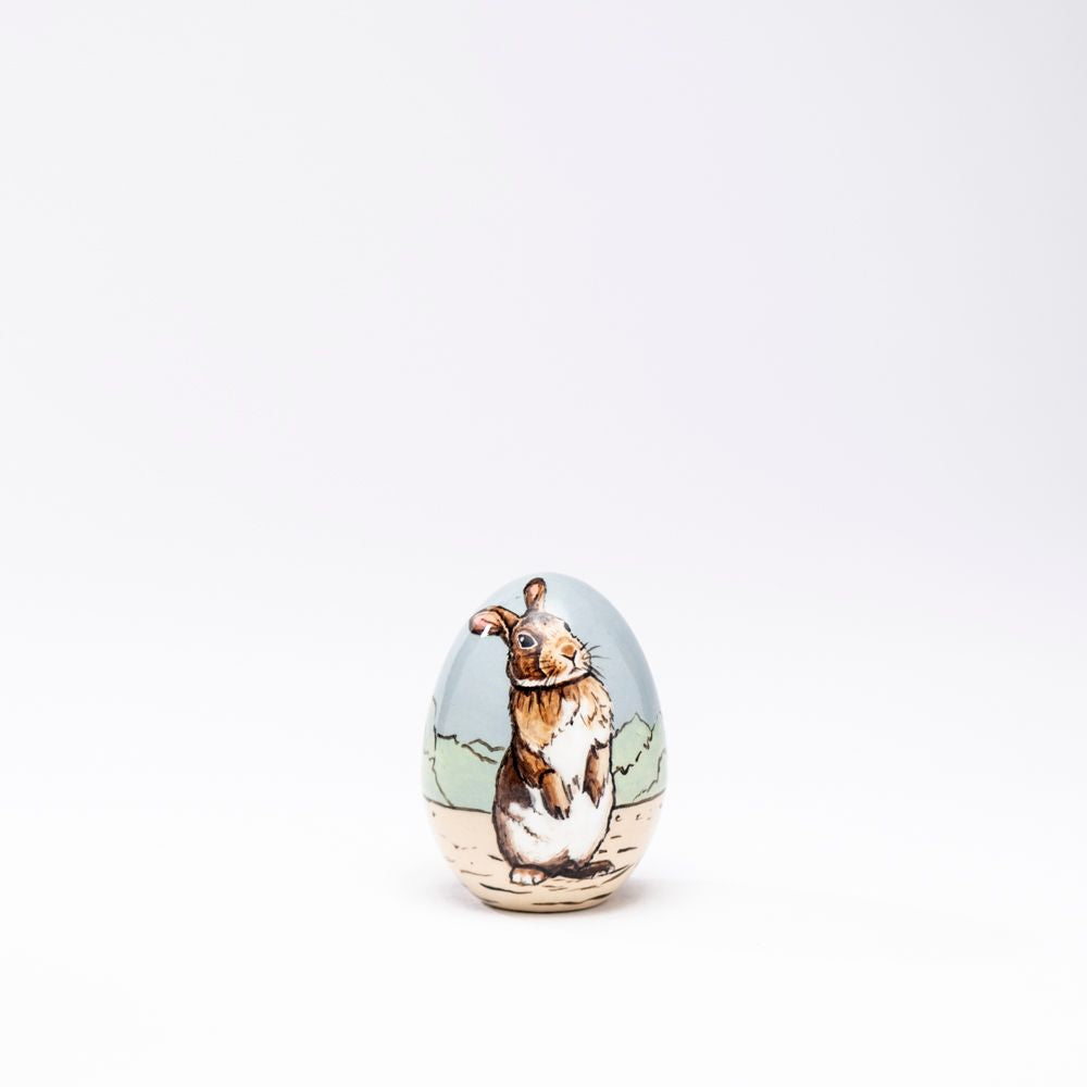 Hand-Painted Egg No. 117, Small