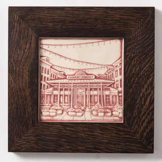 Findlay Market Tile, Antiqued