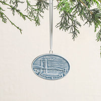 Roebling Bridge Ornament, Teton