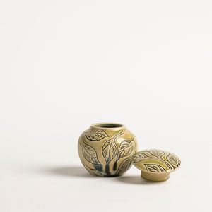 Hand-Thrown Canister, No. 32