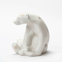 Load image into Gallery viewer, Abel Bear Figurine, Large, Snowflake -Annapurna
