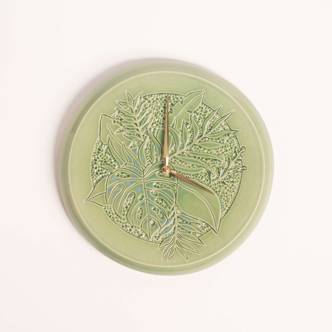 Hand-Thrown Clock, No. 21