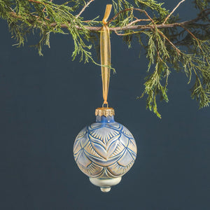 Hand Carved Ornament #165