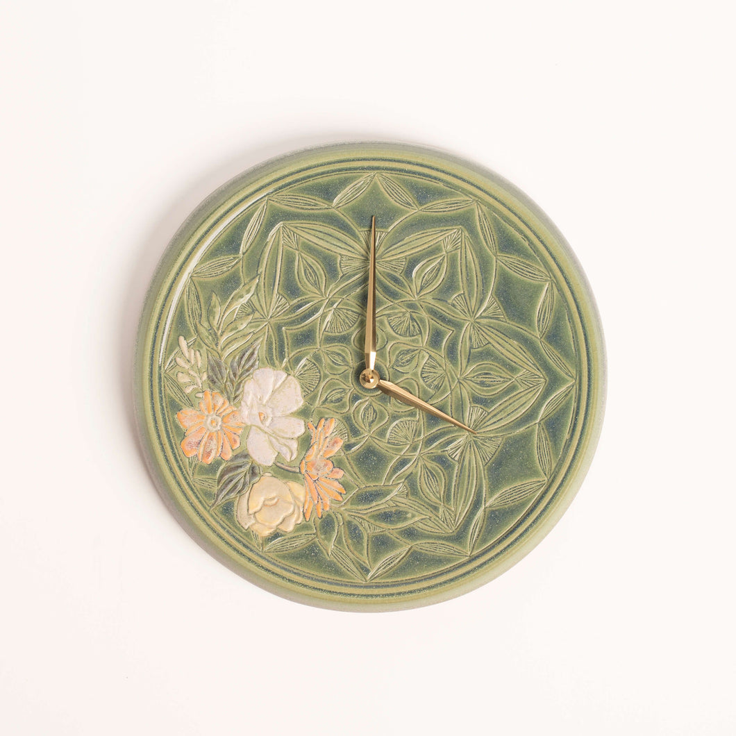 Hand-Thrown Clock, No. 6
