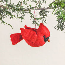 Load image into Gallery viewer, Felt Cardinal Ornament  
