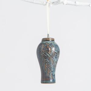 Pinecone Vase Ornament - Barbary Coast