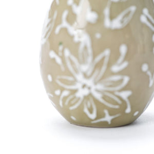 Hand Painted Small Egg #358