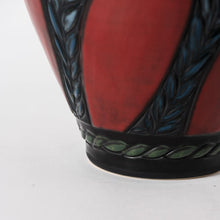 Load image into Gallery viewer, Hand Thrown Homage French Red Vase #10
