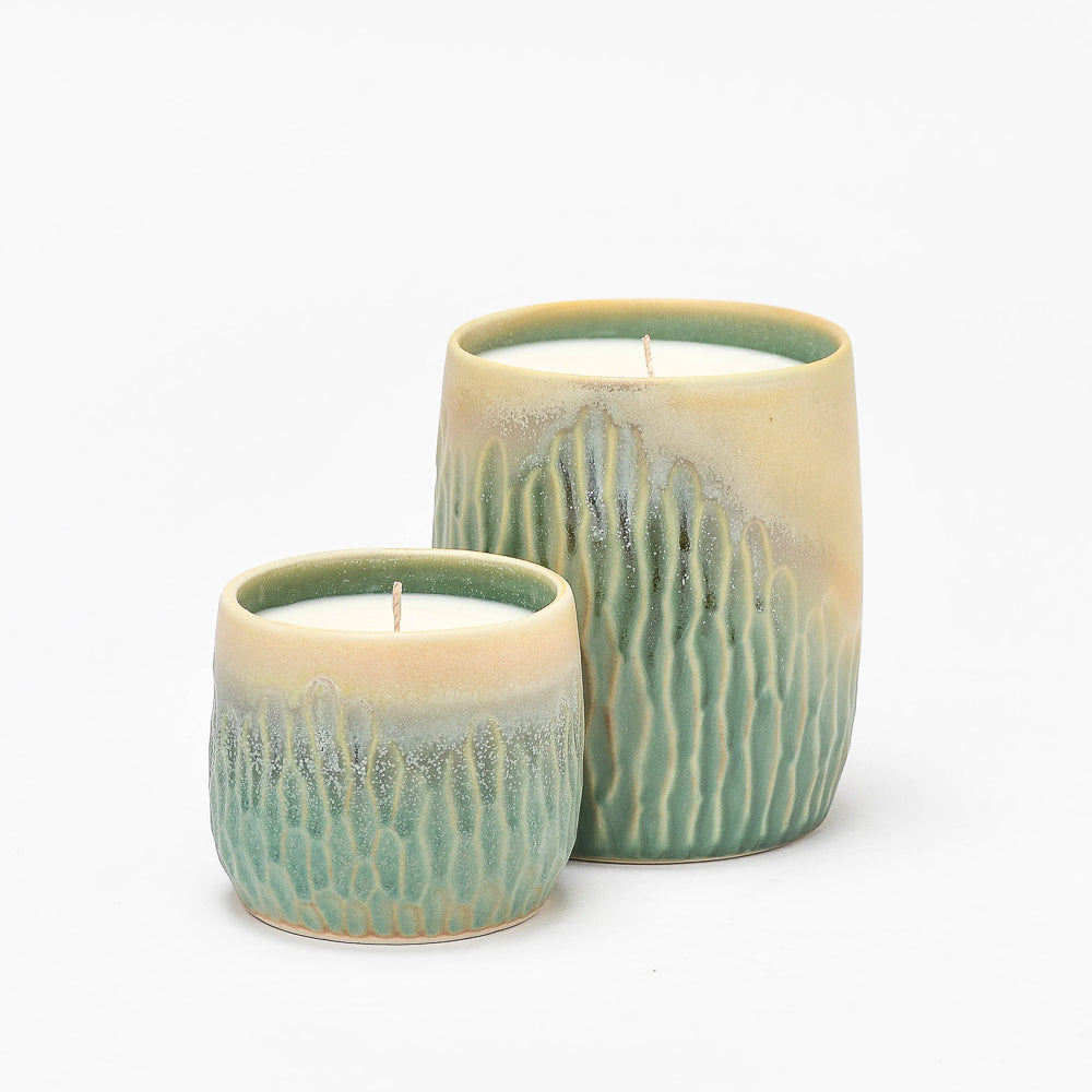 Emilia Candle Duo - Dewdrop, North Woods Balsam