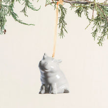 Load image into Gallery viewer, Holiday Hippo Ornament (Assorted Ribbon)
