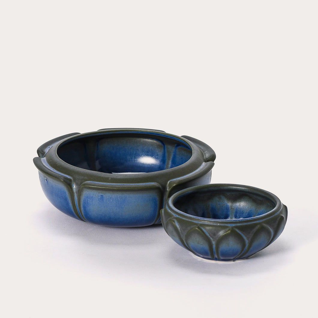 Flower Dish Set, Lapis