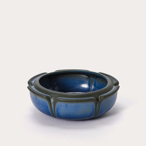 Large Flower Dish, Lapis