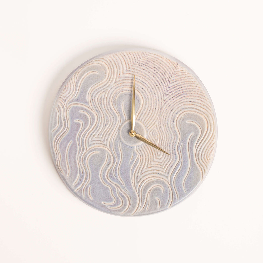 Hand-Thrown Clock, No. 19