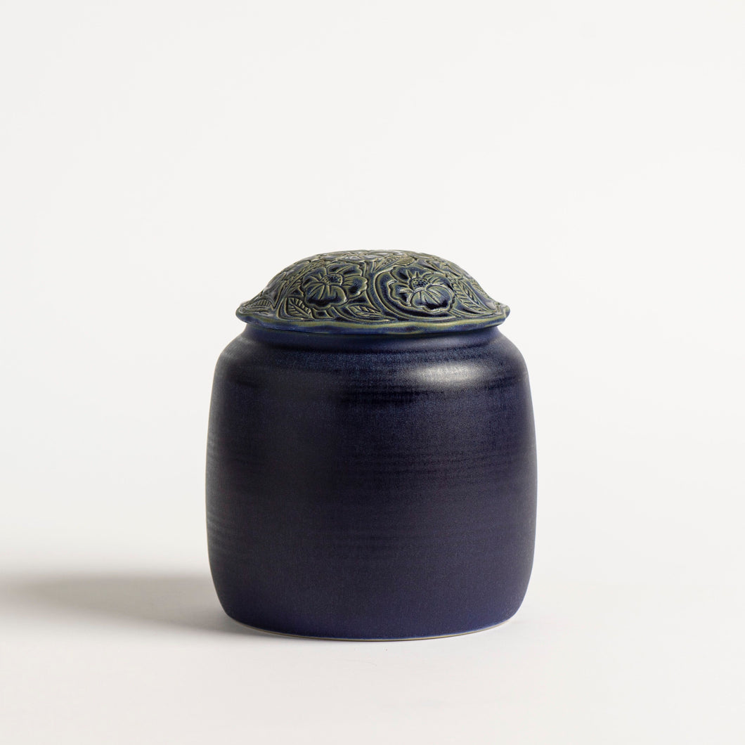Hand-Thrown Canister, No. 56