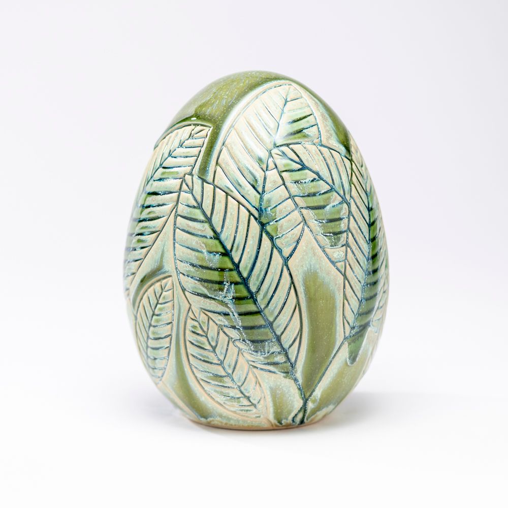 Hand-Carved Egg No. 126, Large