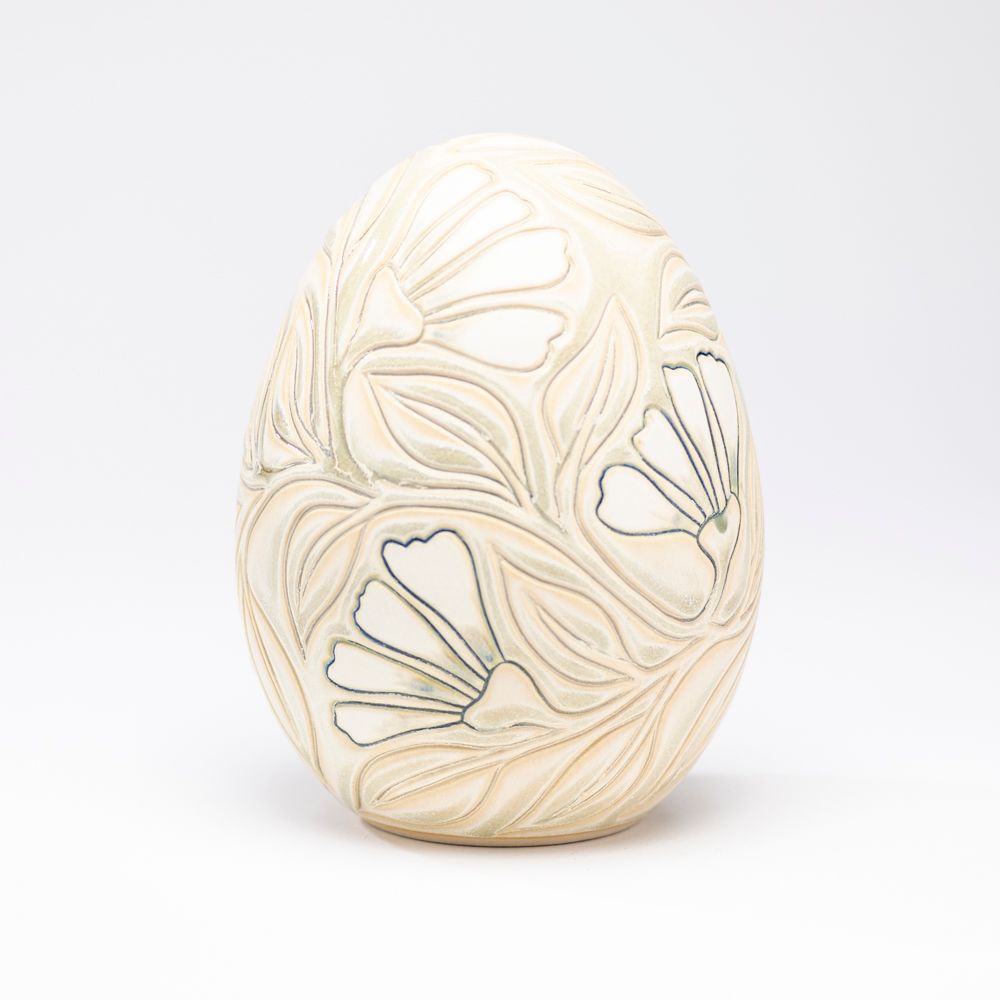 Hand-Carved Egg No. 026, Large