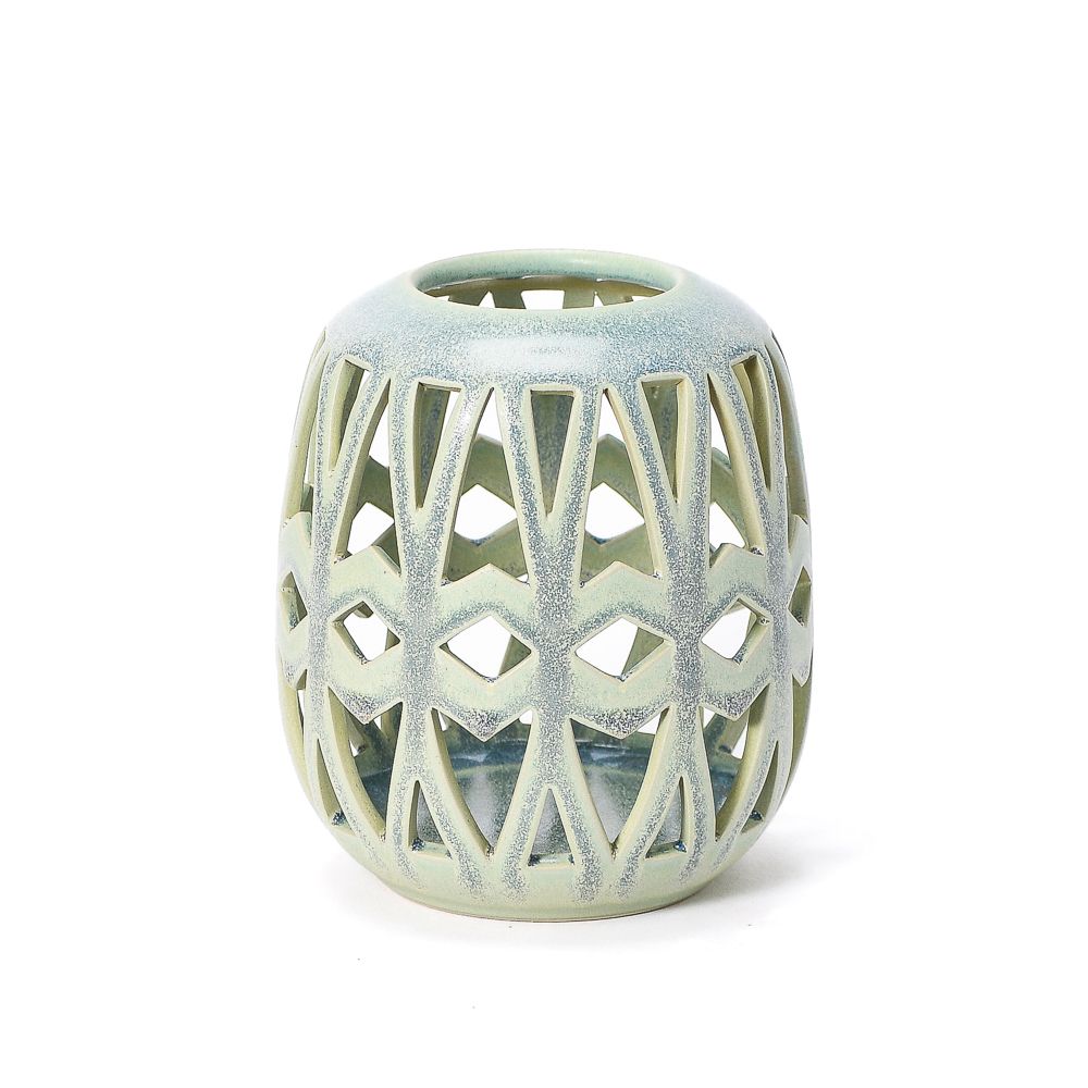 Summer Nights Hand Thrown Lantern #112 | Hand Thrown Lantern Collection