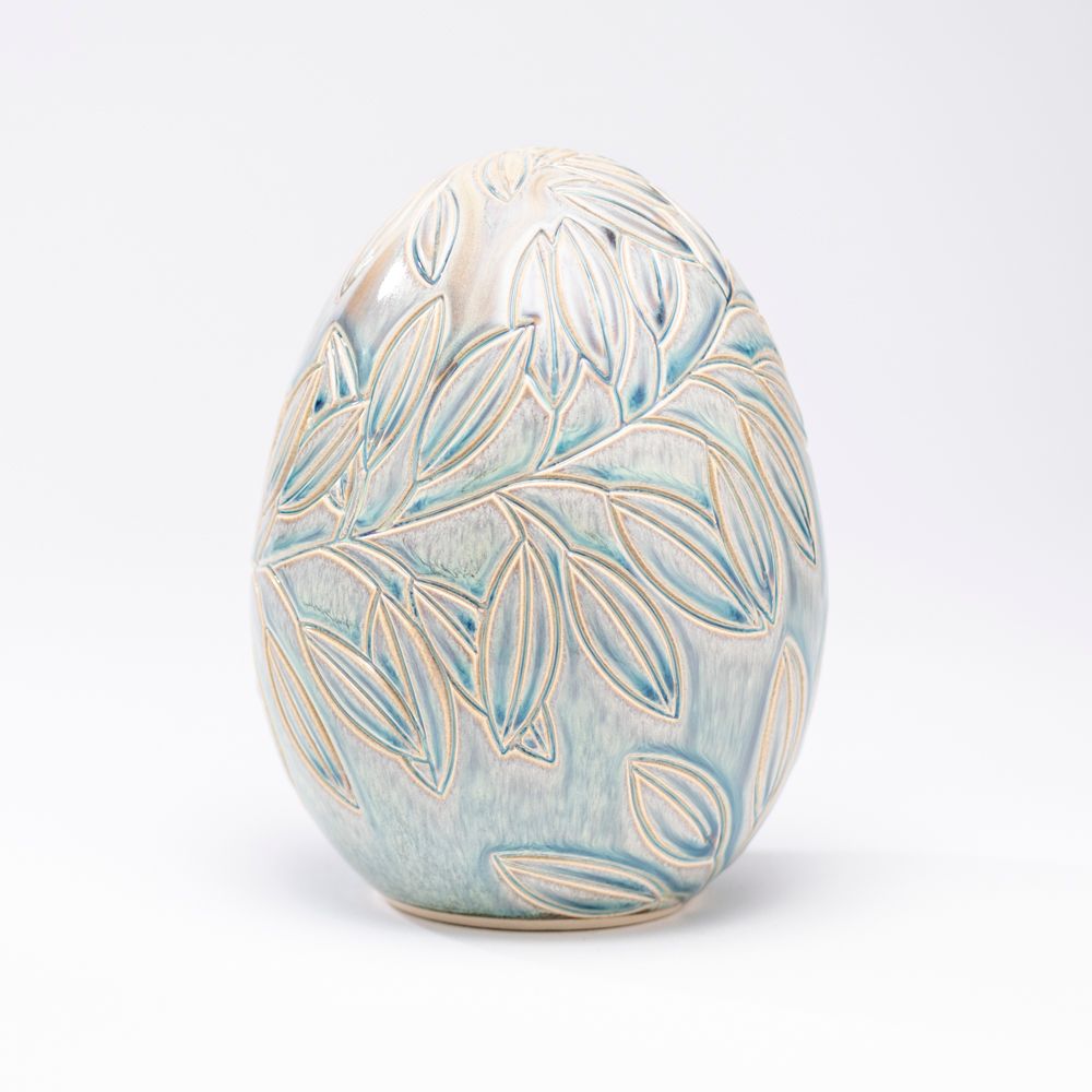 Hand-Carved Egg No. 074, Large