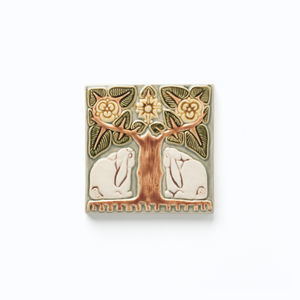 Grove Bunny Tile, Palm