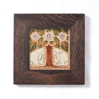 Grove Bunny Tile, Wisteria