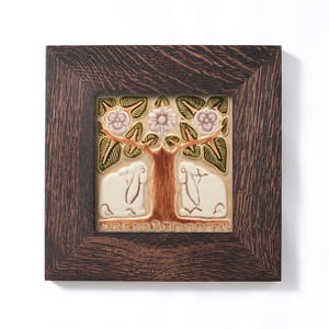 Grove Bunny Tile, Wisteria