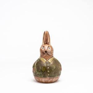 Hand-Thrown Bunny, No. 035